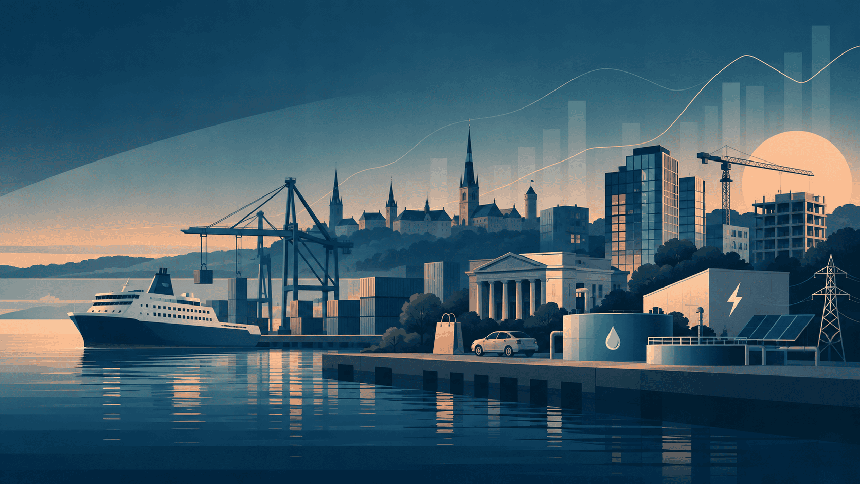 Dawn Over a Growing Harbour City.png